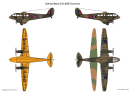 DeHavilland DH89B Dominie RAF 1 SMALL