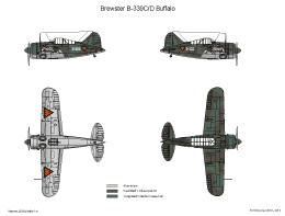 Brewster B339 Buffalo 1 SMALL
