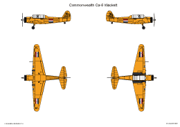 Kleurenschema Commonwealth CA-6 Wackett