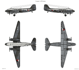 Douglas C47-KLU-5A-SMALL