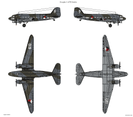 Douglas C47-KLU-2-SMALL