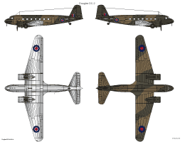 Douglas DC2 1-SMALL