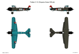Fokker CVI HS350 1 SMALL