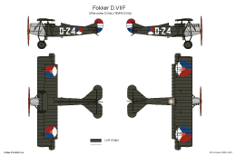 Fokker DVII MLD 3 SMALL