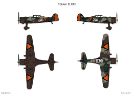 Fokker DXXI 3A SMALL