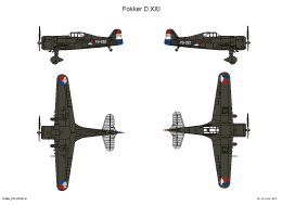 Fokker DXXI FD322 SMALL