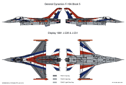 GeneralDynamics F16A-Display-1991 J226-J231-SMALL