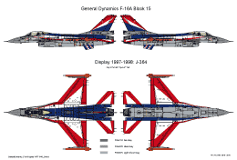 GeneralDynamics F16A-Display-1997-1998 J364-SMALL