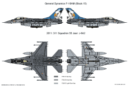 GeneralDynamics F16AM 2011 311Sq 55Jaar Color SMALL
