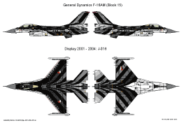GeneralDynamics F16AM-Display 2001-2004 J016-SMALL