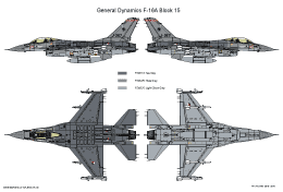 General Dynamics F-16A Block 15