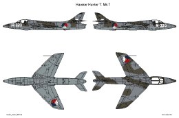 Hawker Hunter TMk7-3-SMALL