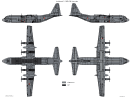 Lockheed C130H 30 Hercules 3 SMALL