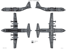 Lockheed C130H 30 Hercules 2 SMALL
