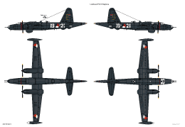 Kleurenschema Lockheed P2V5 Neptune 1.