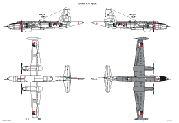 Kleurenschema Lockheed P2V5 Neptune 2.