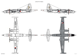 Kleurenschema Lockheed P2V5 Neptune 1.