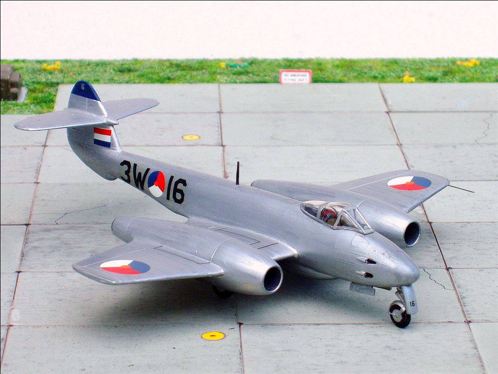 Gloster F Mk 4 Meteor 322 Sqn AKleijn