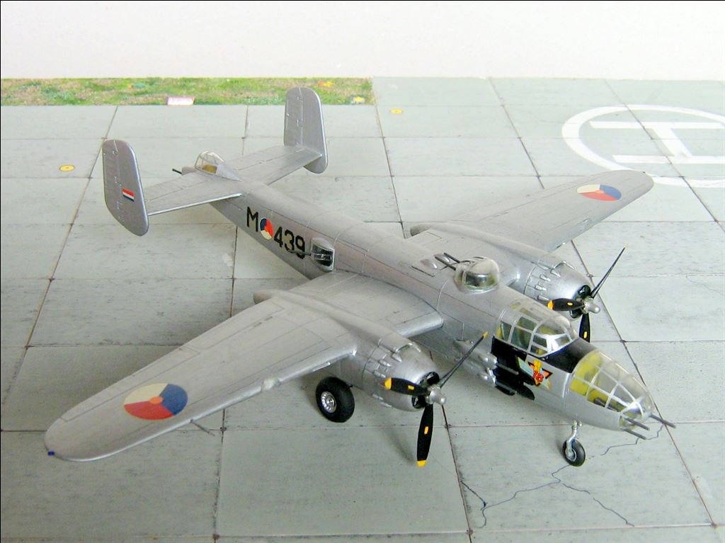 NorthAmerican B25J Mitchell NEIAF 18Sqn Tjililitan Java 1948 AKleijn