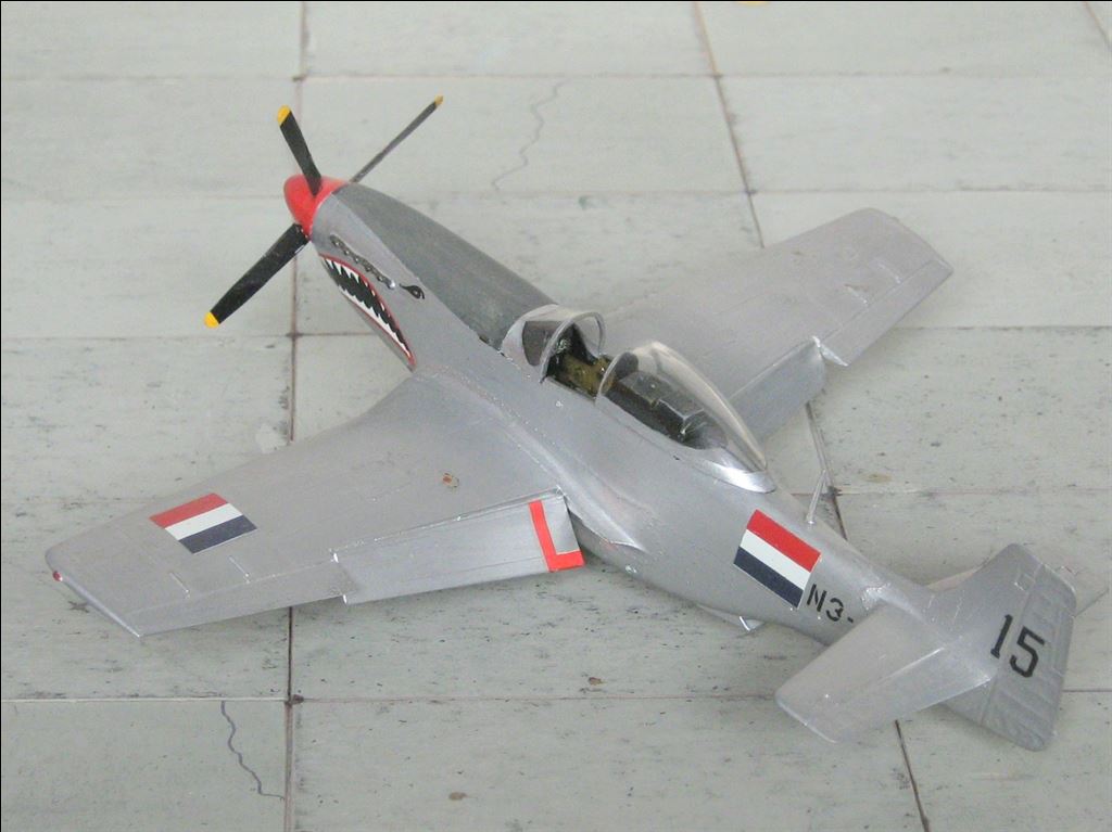 NorthAmerican P 51D Mustang RNEIAF 121Sqn Sumatra 1947 AKleijn