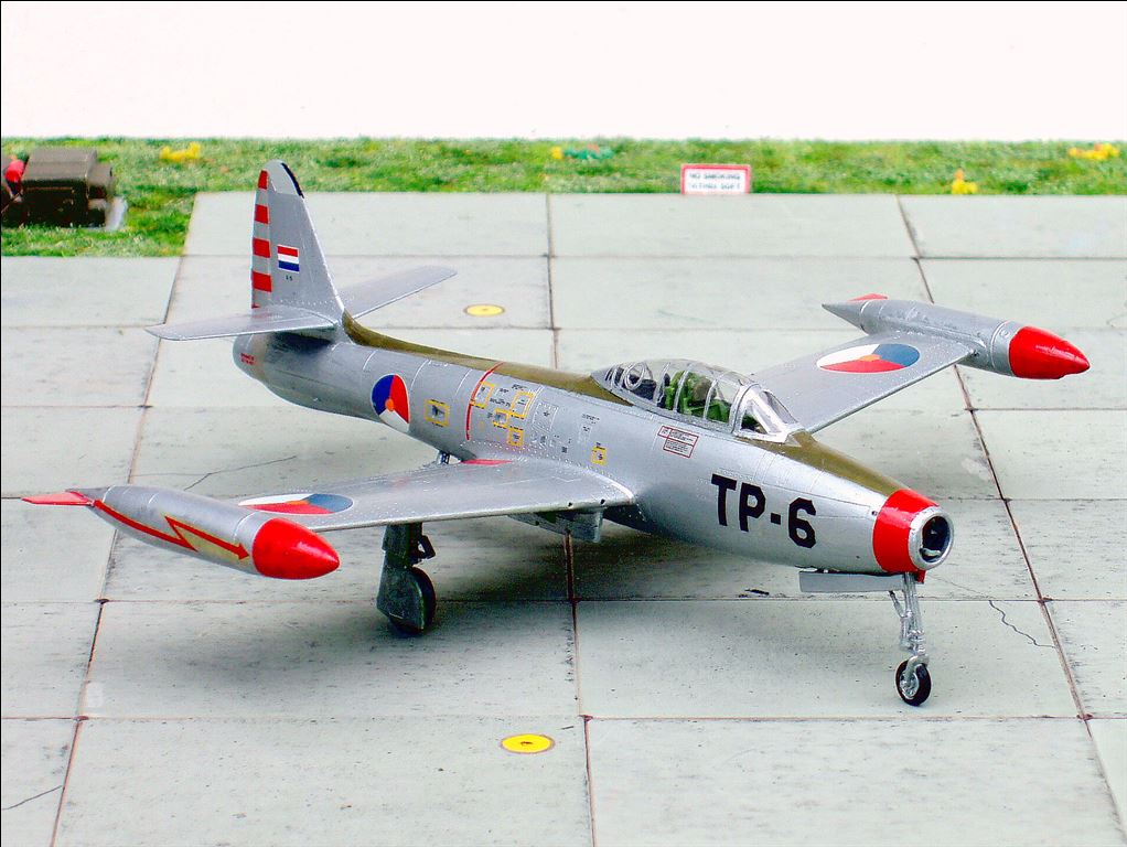 Republic RF 84E Thunderjet 306 Sqn Recon AKleijn