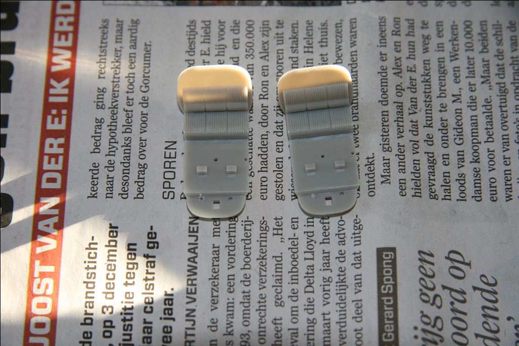 Voorstoelen van de kit