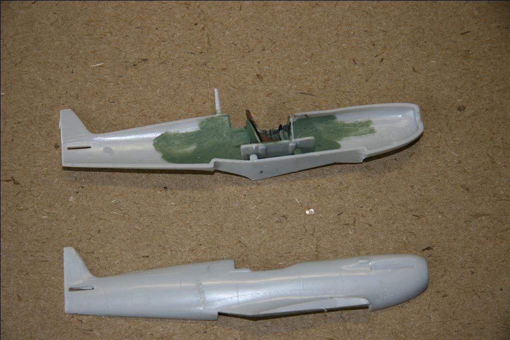 Romp KP MkIXE in aanbouw