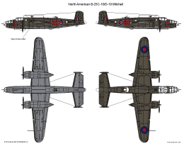 North American B-25C10 Mitchell-RAF-2-SMALL