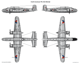 NorthAmerican B25-Schemaas-SMALL