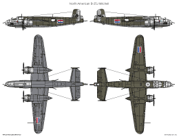 NorthAmerican B25-Schemaas-SMALL