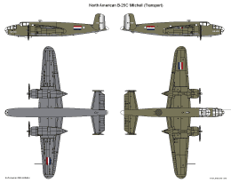 NorthAmerican B25-Schemaas-SMALL