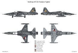Northrop NF5A 3-SMALL