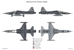 Northrop NF5A 4A-SMALL