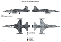 Northrop NF5A 4B-SMALL