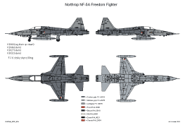 Northrop NF5A 4C-SMALL