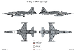 Northrop NF5A 5-SMALL