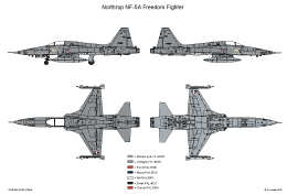 Northrop NF5A 5 QRA-SMALL