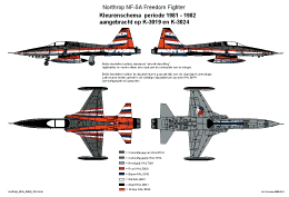 Northrop NF5A DEMO 1981-82-SMALL