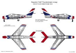 Republic F 84F Thunderstreak Dash4 1956 SMALL