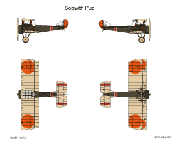 Sopwith Pup 1 SMALL