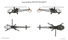 Kleurenschema SudAviation-AlouetteII-1.