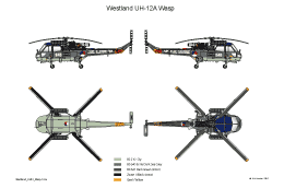 Westland UH12 Wasp 1A SMALL