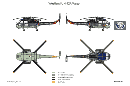 Westland UH12 Wasp 1A SMALL